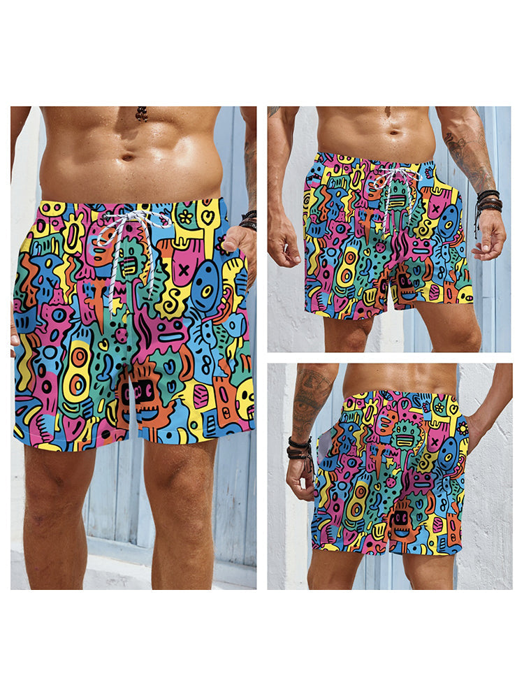 Men's Summer Surfing Quick-Dry Board Shorts
