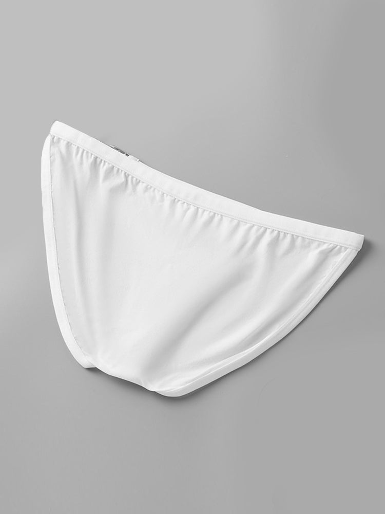 メンズ Uポーチ ローライズ メタルクラスプ 薄型ブリーフ 2枚組