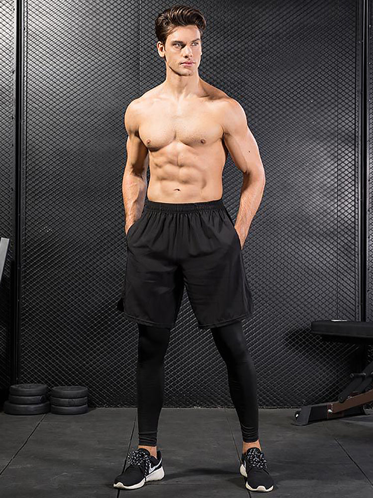 Body-Tight Running Fitness Pants for Men