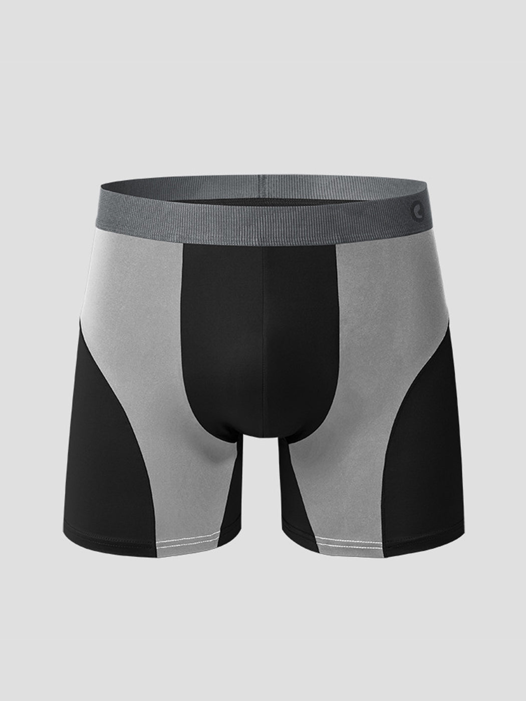 Breathable Sports Boxer Briefs with Open Fly
