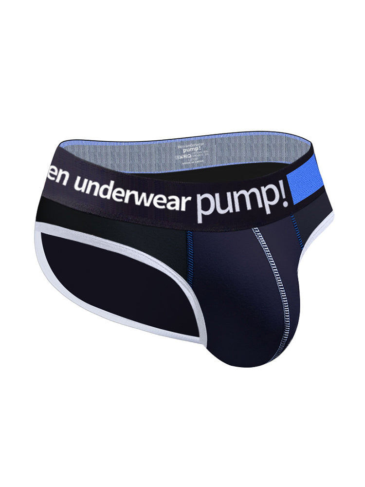 2 Pack Men's Middle-Rise Cotton Sexy Briefs