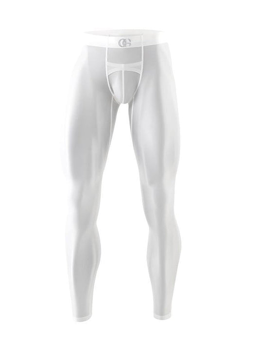 Men's Ultra-Thin Plastic Seamless Sexy Sports Tights