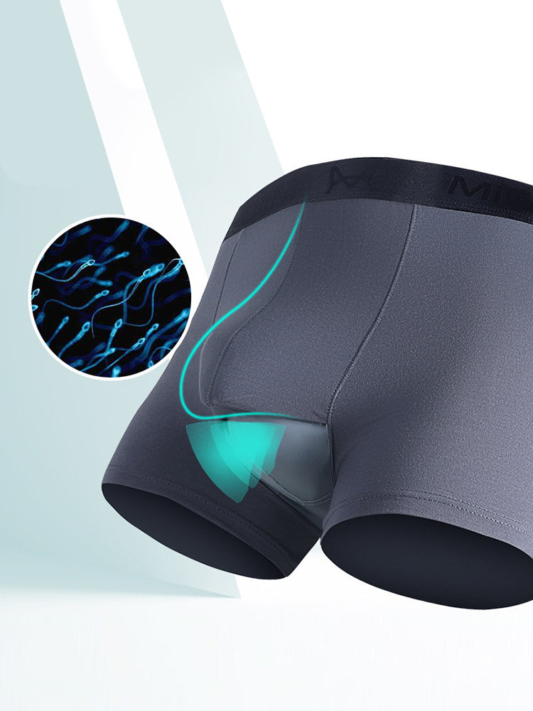 Breathable U Convex Pouch Trunks for Men