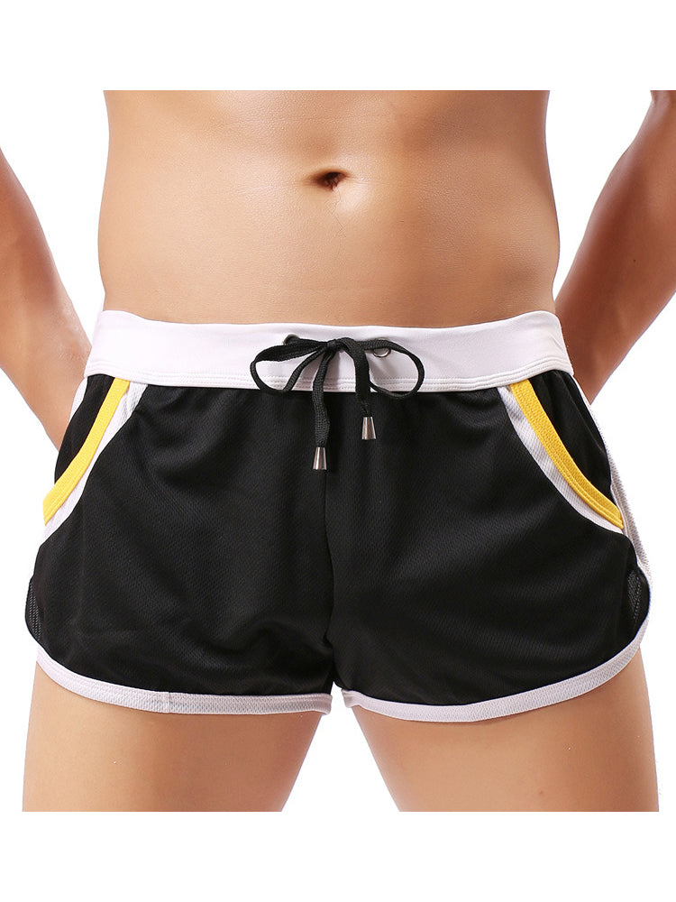 2 Pack Drawstring Leisure Men's Loose Boxer Shorts