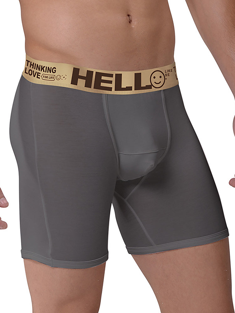 Men's Sport U Convex Cotton Boxer Briefs