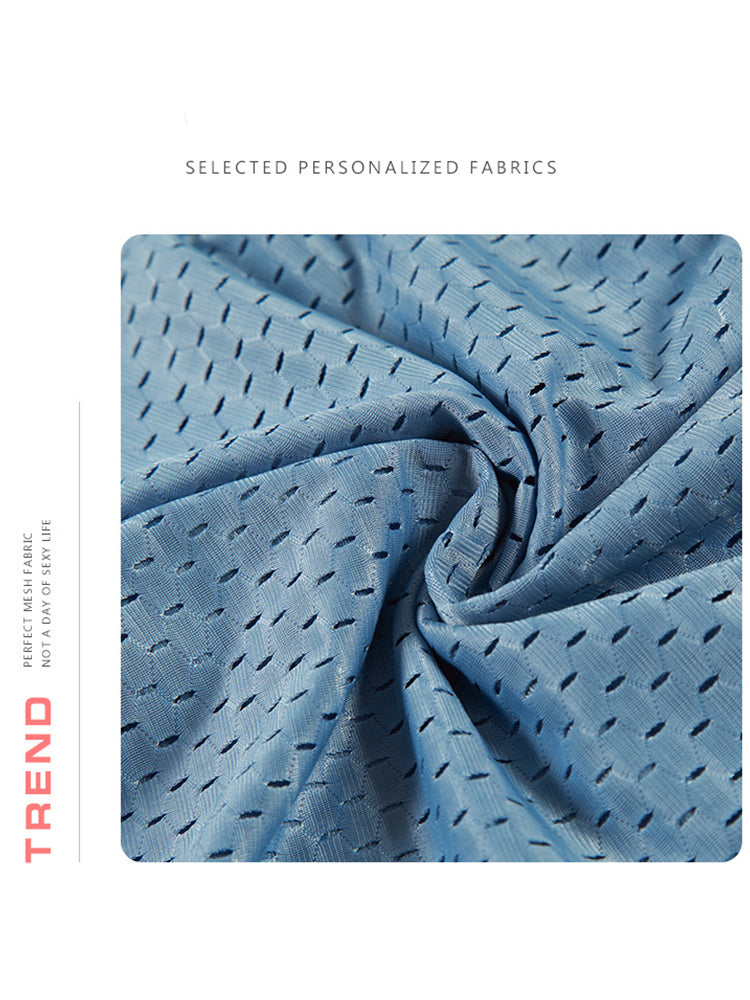 2-pack Men's Low-rise Mesh U-shaped Convex Pocket Sports Briefs