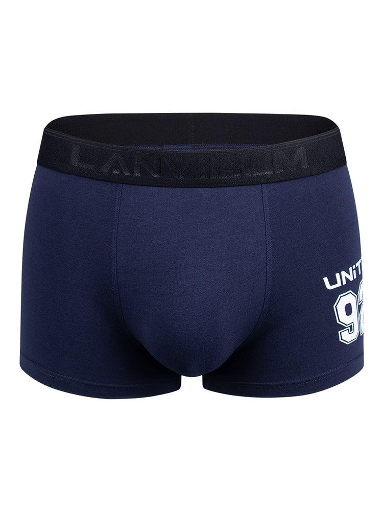 Men's Elastic Waist Pouch Trunks