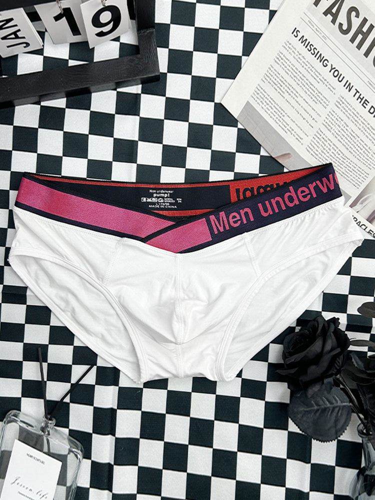 2 Pack Men's V Waistband Modal Briefs