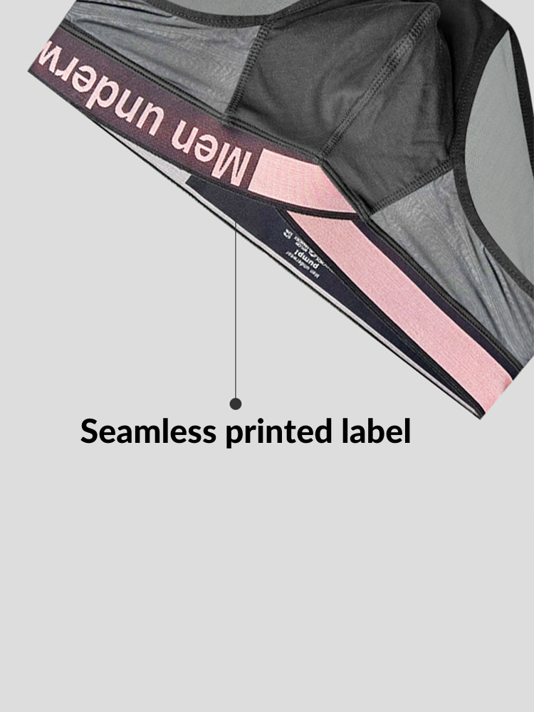 メンズ コンターポーチ シアー 通気性ブリーフ