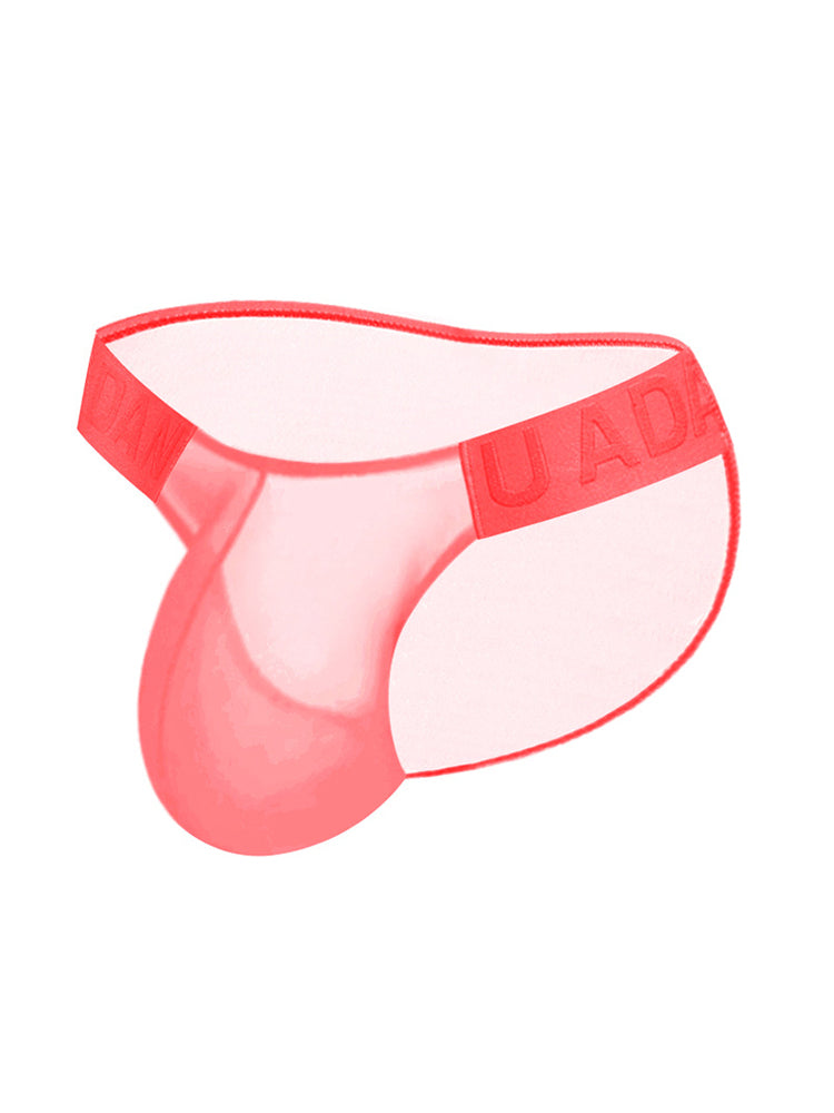 3 Pack Sexy Sheer Low-Rise Men's Bikini