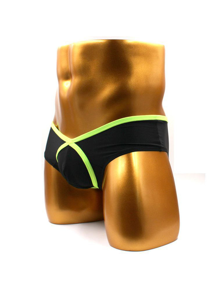 3 Pack Men's Trendy Breathable Sexy Nylon Trunks