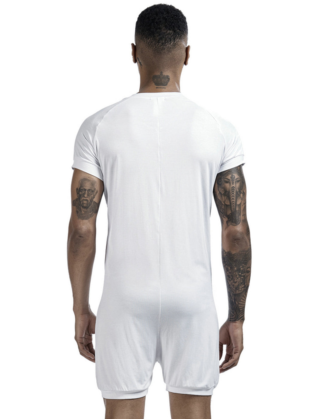 Men's Sexy Short Sleeve Onesie Loungewear
