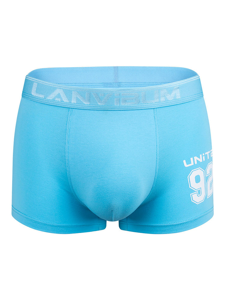 Men's Elastic Waist Pouch Trunks