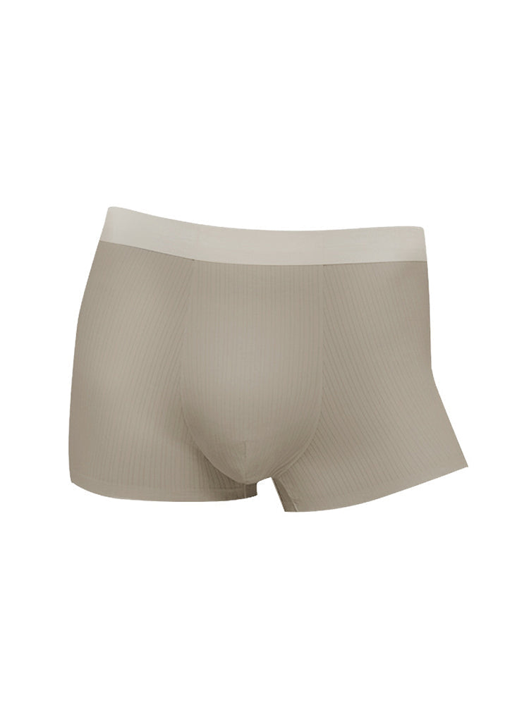 3 Pack Ultra-Comfortable Men's Breathable Trunks with Antibacterial Gusset