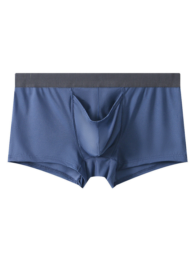 3 Pack Separate Pouch Trunks With Fly Front