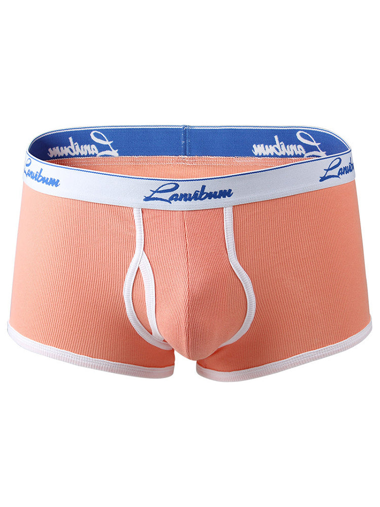 Men's Thread Cotton Trunks with Fly