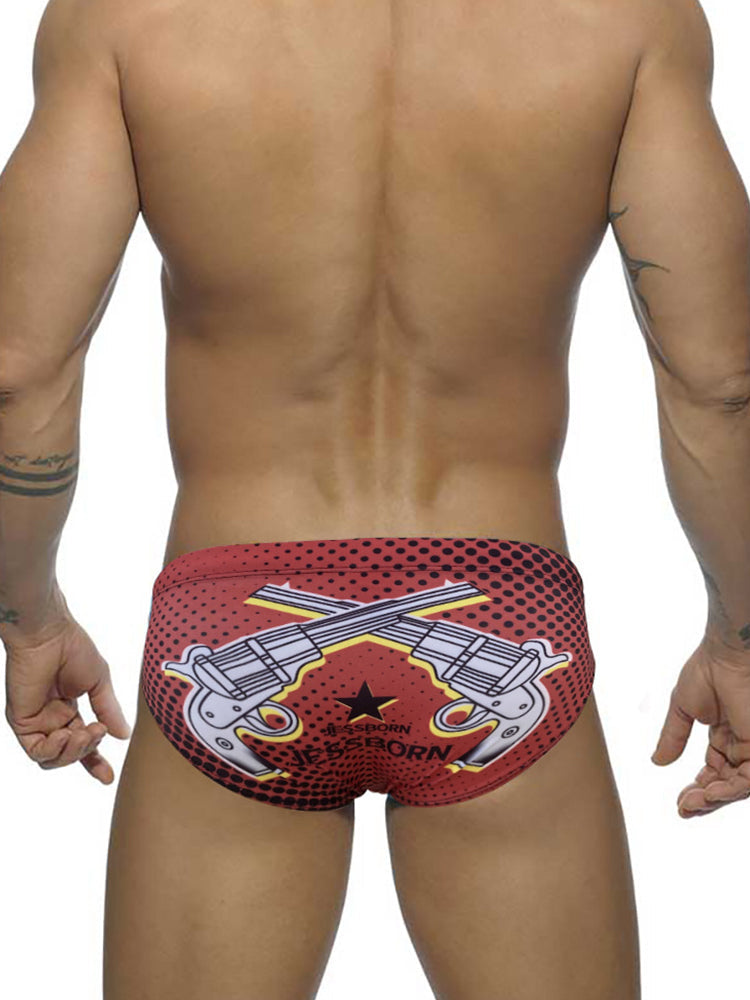 Men's Low-Rise Surfing Professional Swim Brief