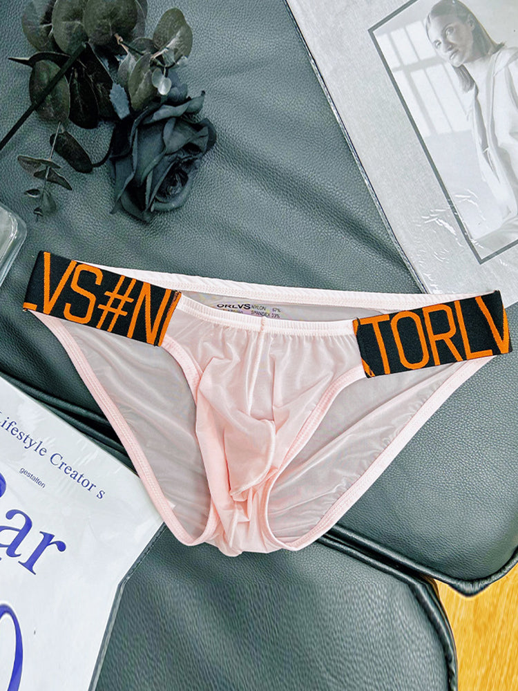 2-Pack Breathable Comfort High Slit Men's Briefs