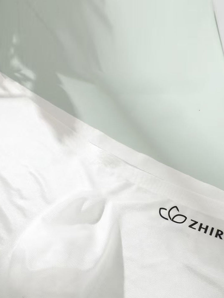 メンズ 半透明シームレス 3Dポケット ボクサーブリーフ 2枚組