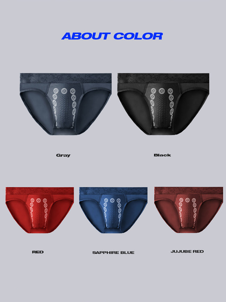 アニオンピットマッサージ通気性ブリーフ下着