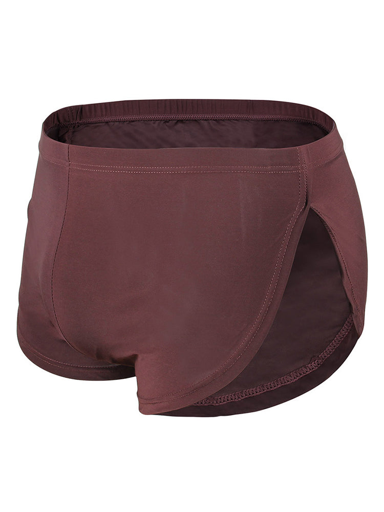 4 Pack Men's Sexy High Vent Boxer Shorts