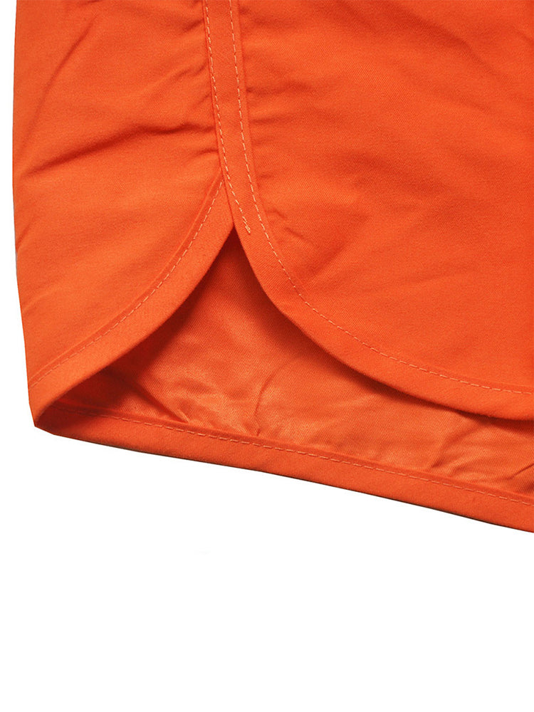 Quick Dry Beach Shorts with Drawstring