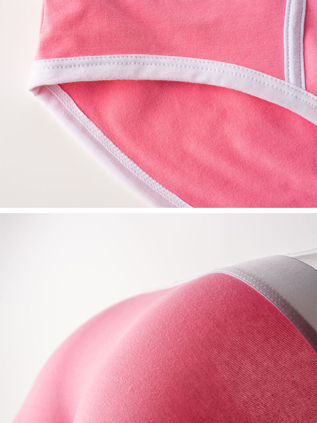 4 Pack Men's Rainbow Letter Belt Briefs