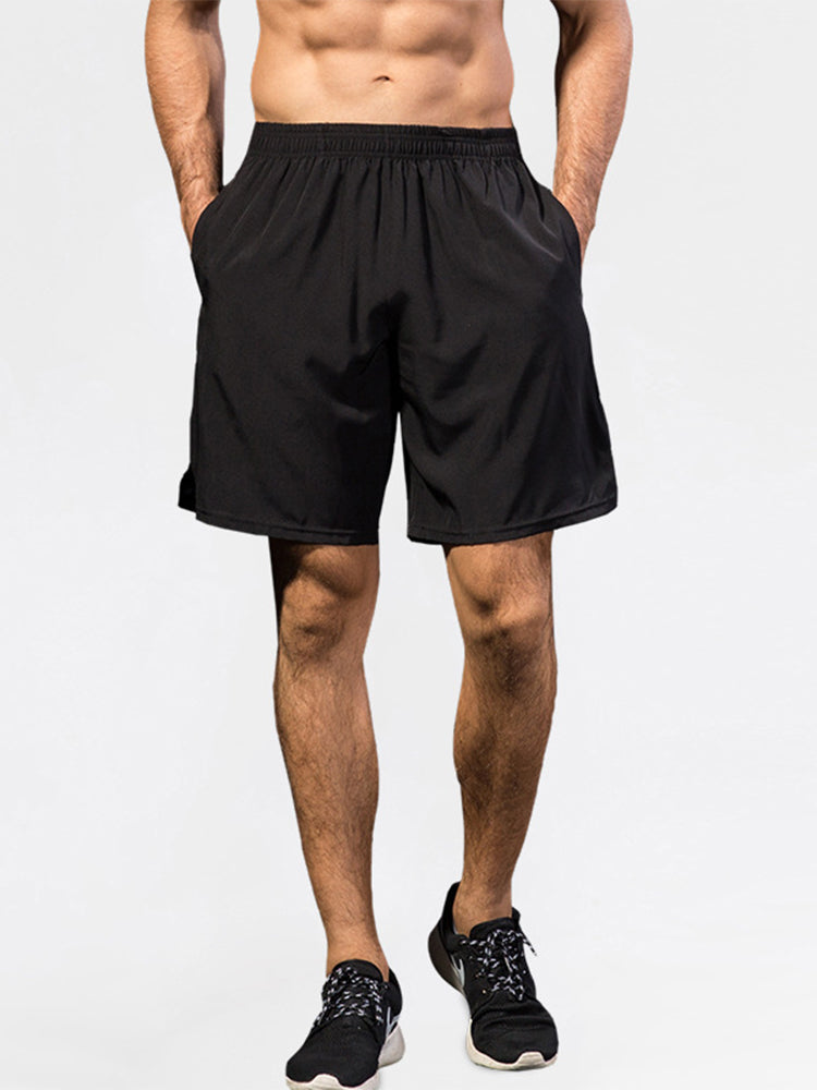 Men's Outdoor Gym Shorts with Elastic Waistband
