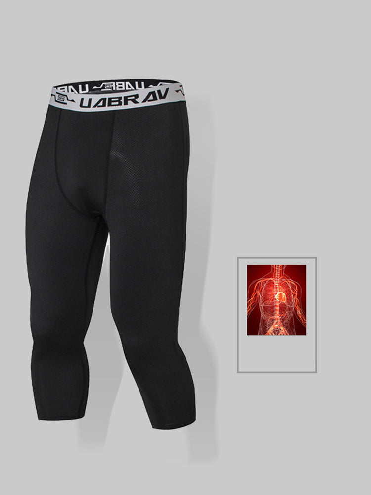 Men's 3/4 Sport Compression Pants