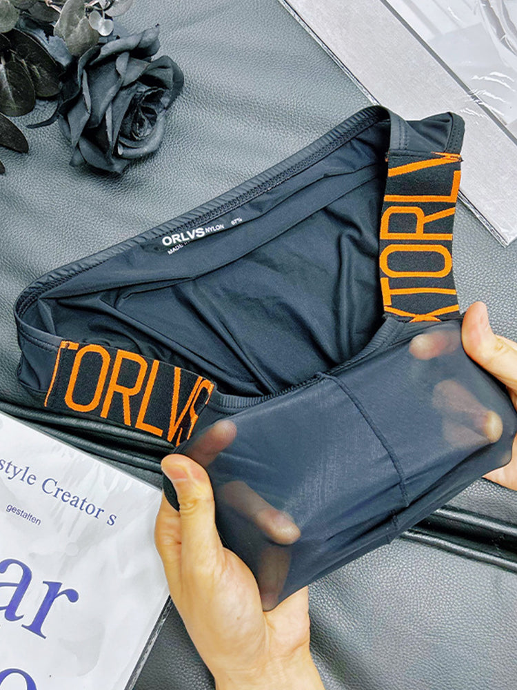 2-Pack Breathable Comfort High Slit Men's Briefs