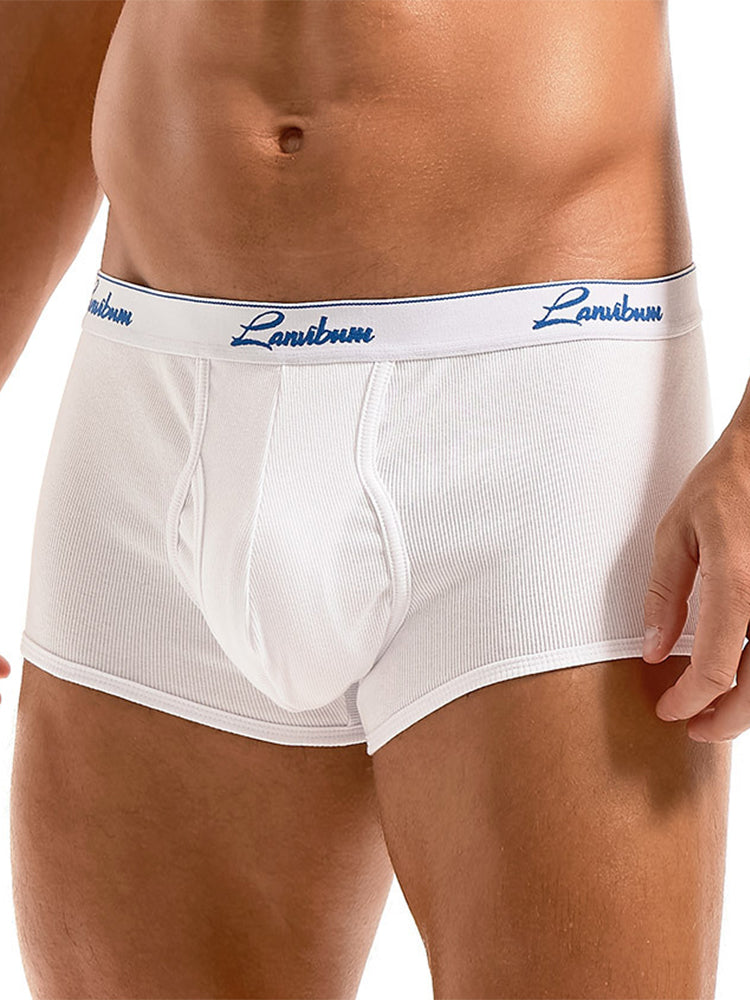 Men's Thread Cotton Trunks with Fly