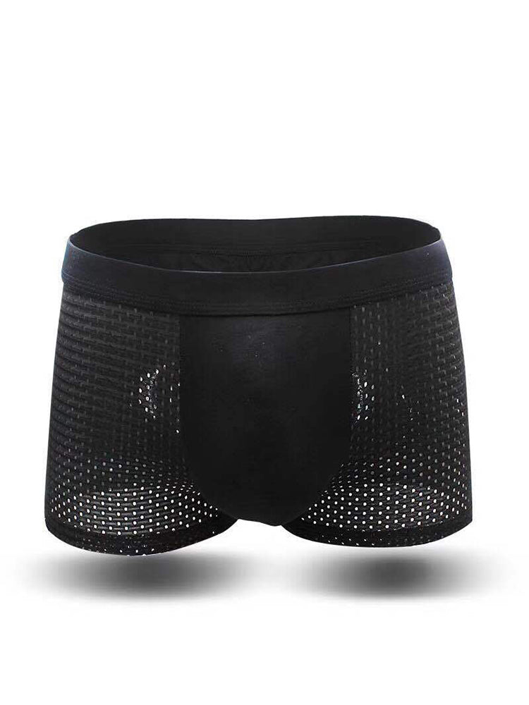 4 Pack Breathable Mesh Fabric Men's Underwear