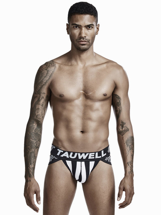 Low-rise Letter Men's Pouch Briefs