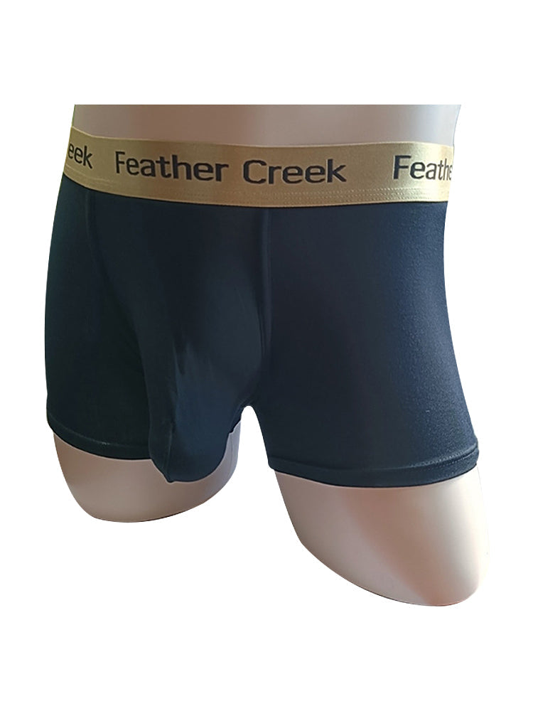 3 Pack Men's U-Shaped Large Pouch Breathable Comfortable Trunks