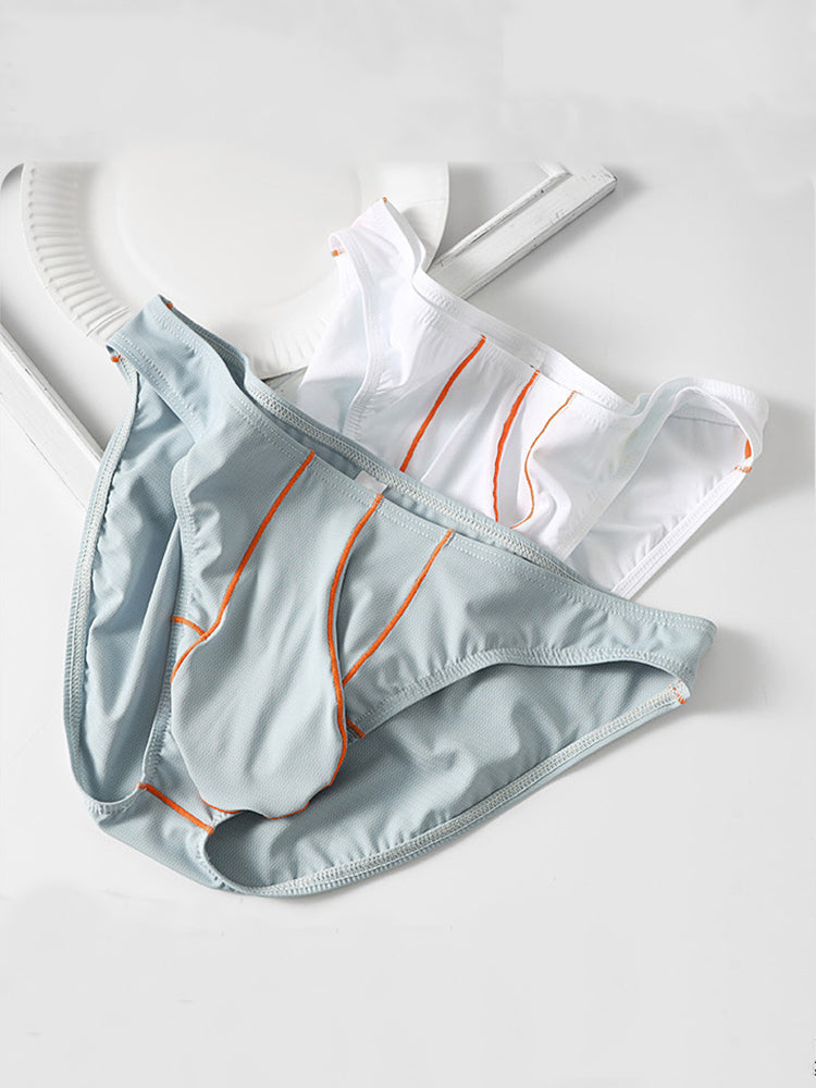 メンズUポーチアイスシルクブリーフ3枚組