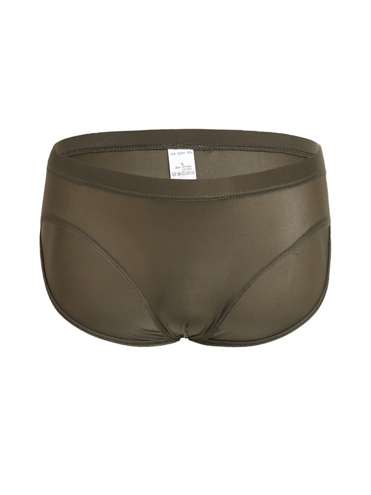 4 Pack Men's Seamless Ultra-Thin Briefs