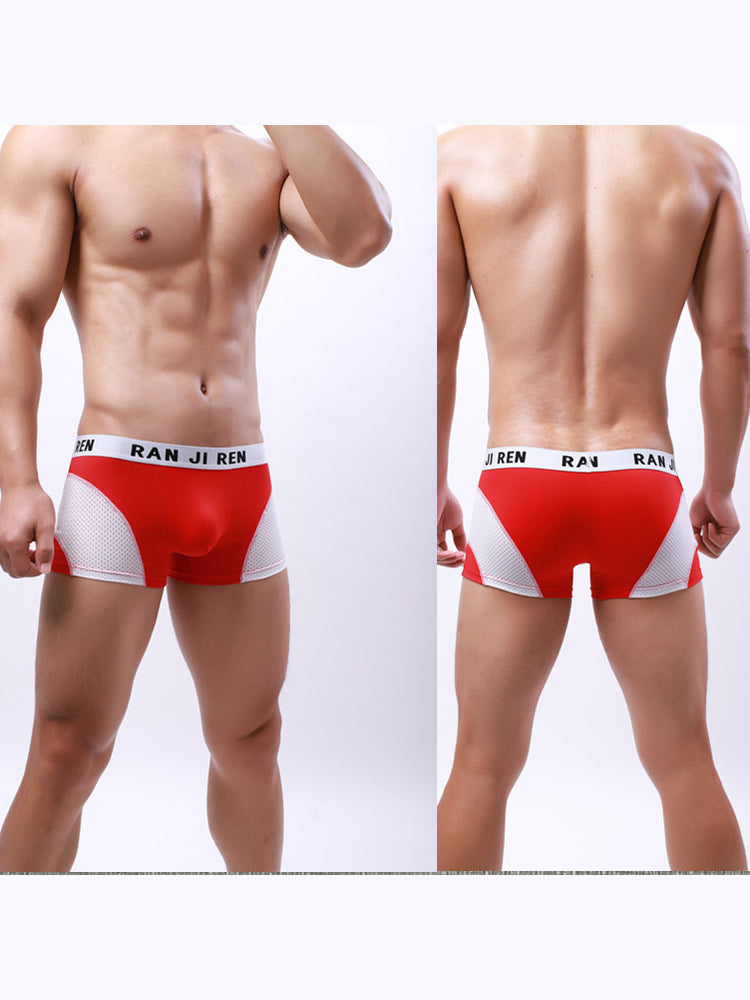 3 Pack Men's Minimalist Cool-Touch Cotton Trunks