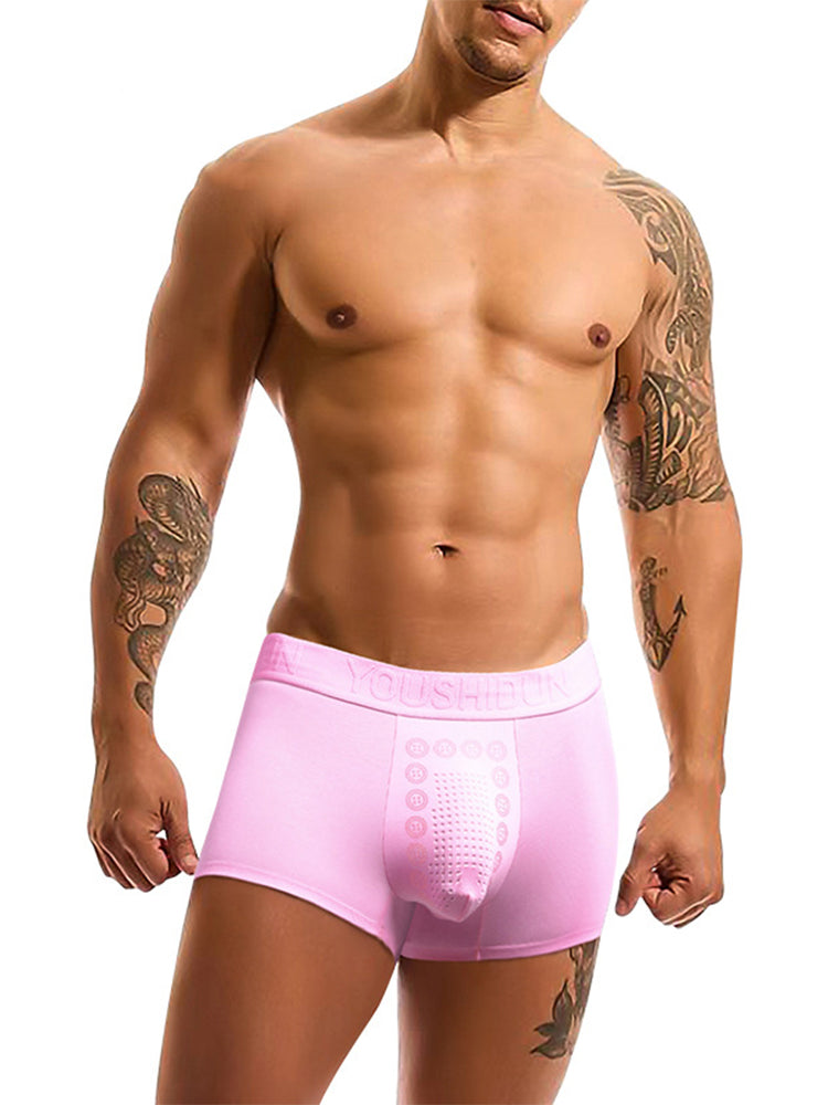2-pack Men's Negative Ion Massage Boxer Briefs
