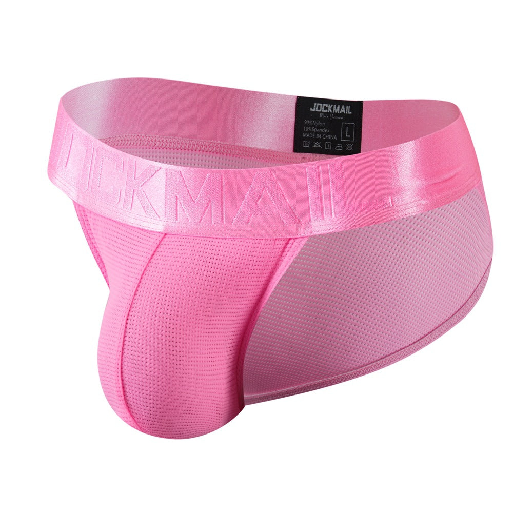 セクシーな通気性メッシュポーチTバック