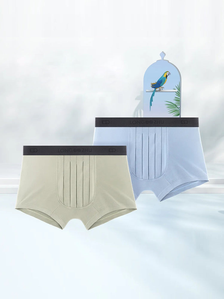 U Convex Folding Large Pouch Modal Trunks for Men