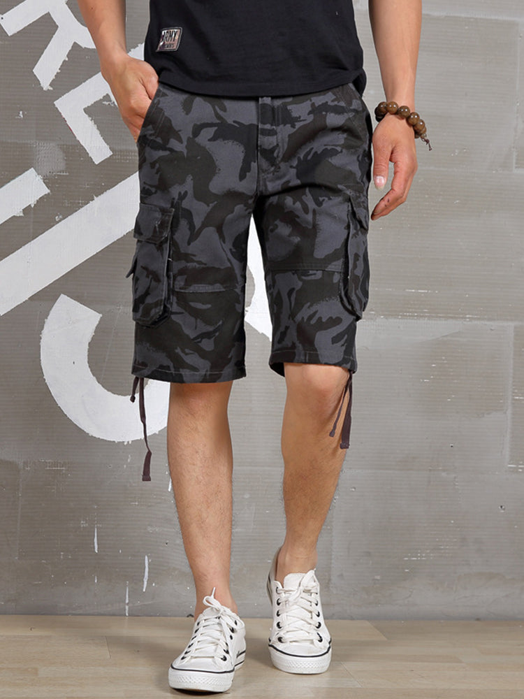 Casual Camo Cargo Shorts for Men
