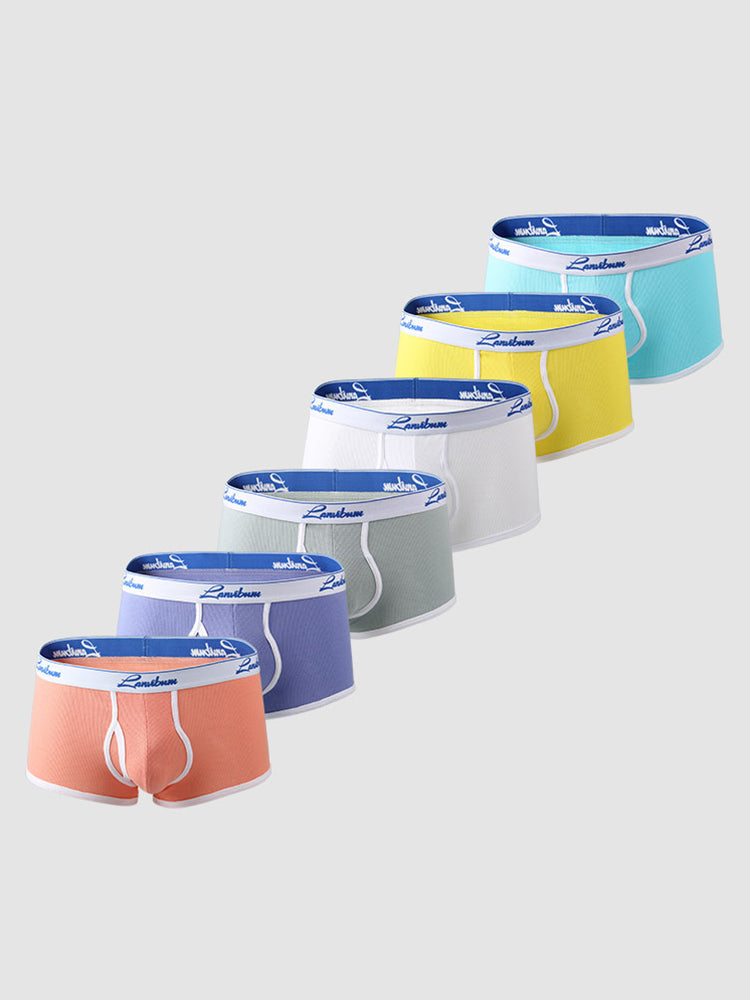 Men's Thread Cotton Trunks with Fly