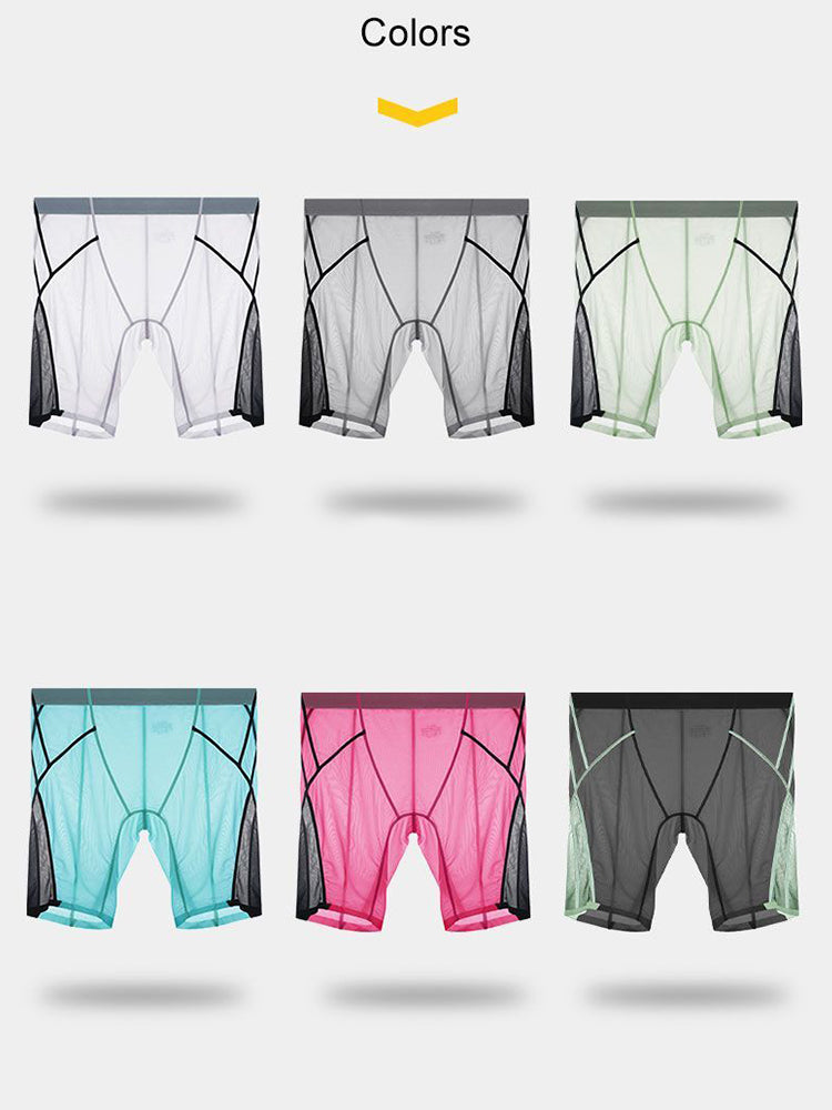 Men's Sports Extended Breathable Boxer Briefs