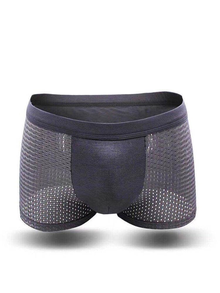 4 Pack Breathable Mesh Fabric Men's Underwear