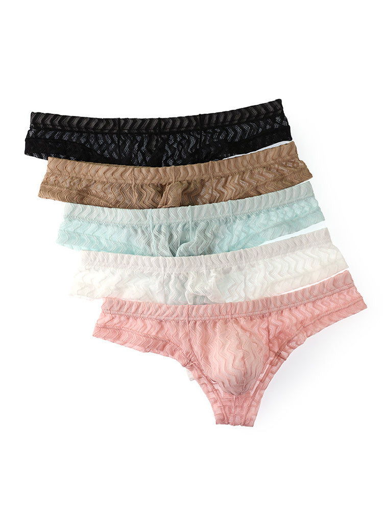 3-pack Men's Sexy Lace Thong