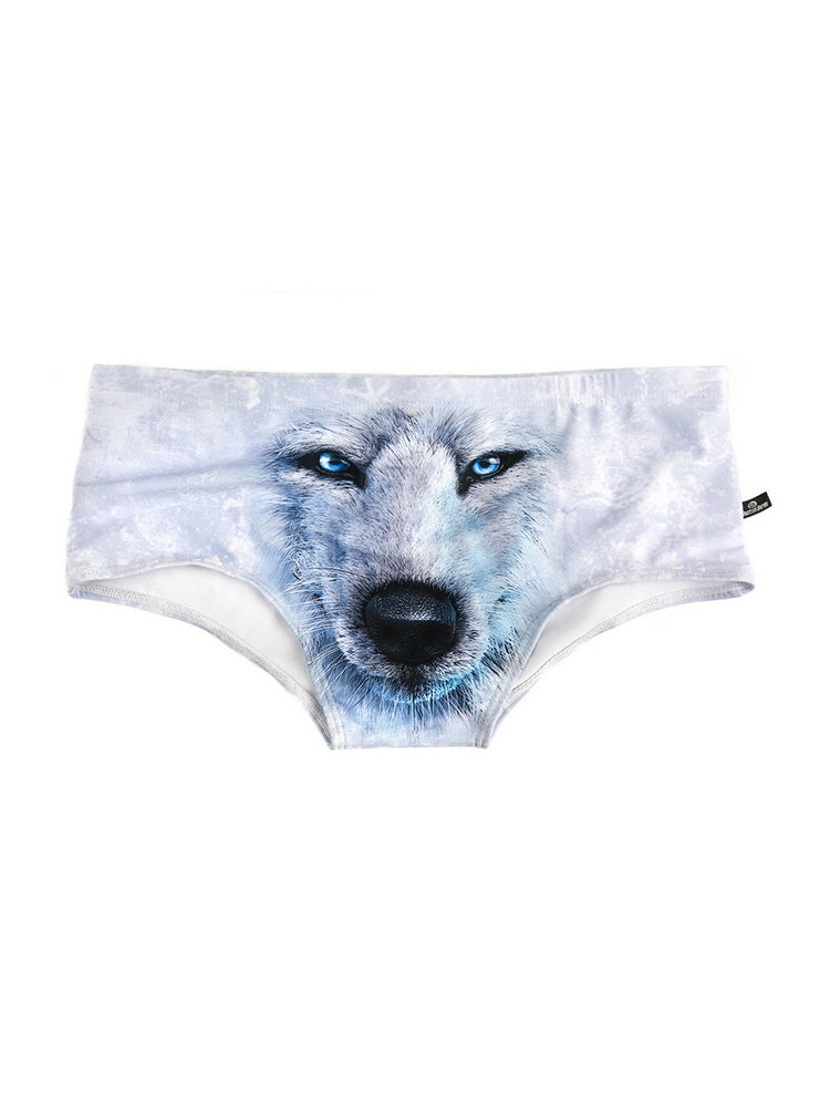 Men's Low-Rise Sexy Stylish Print Swim Briefs