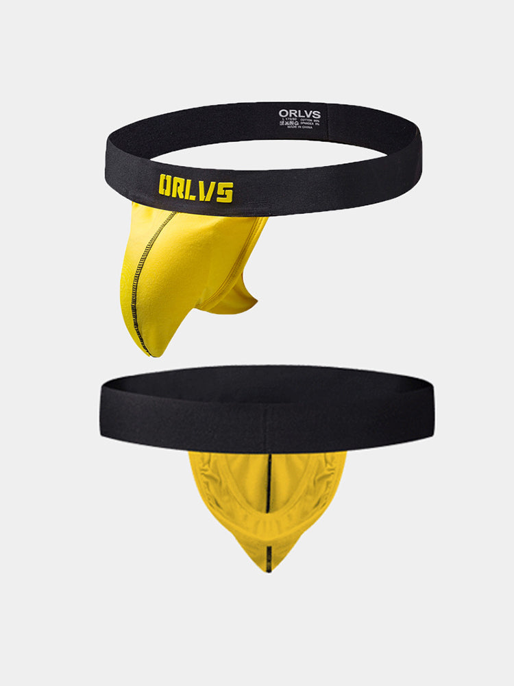 3 Pack Men's Sexy Low-Rise String Thong
