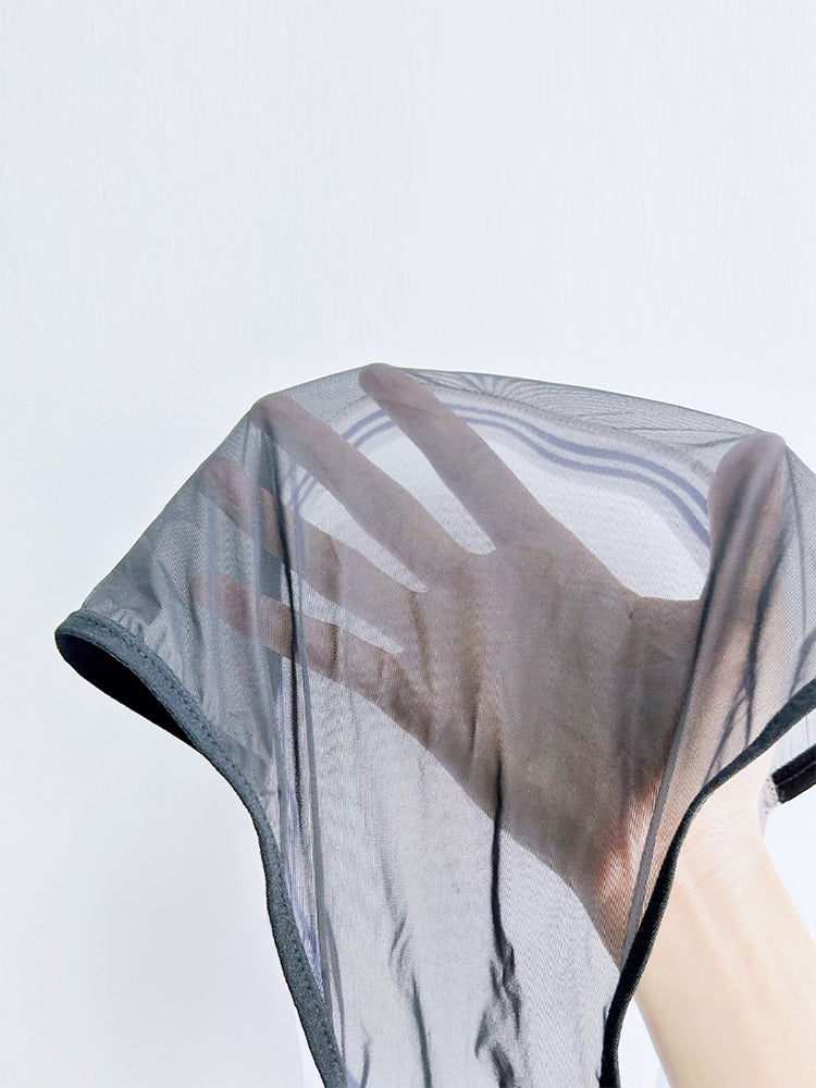 メンズセクシー半透明メッシュブリーフ2枚組