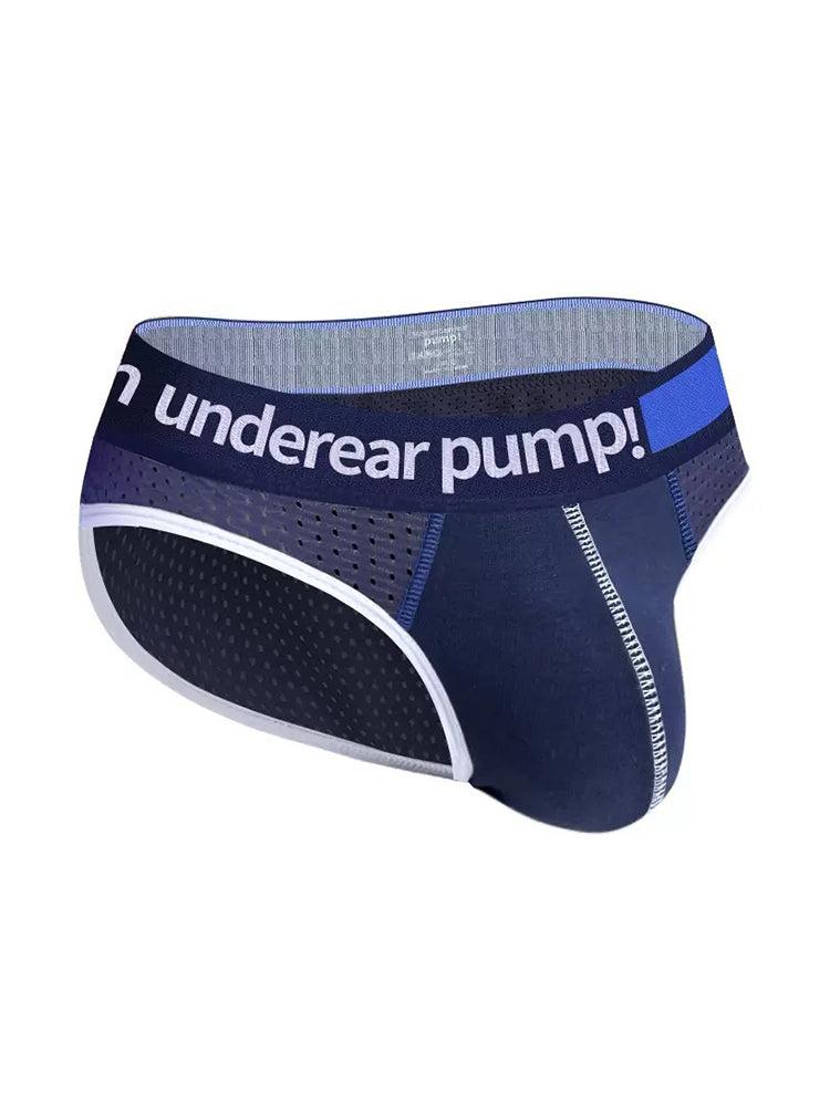 2 Pack Men's Middle-Rise Cotton Sexy Briefs