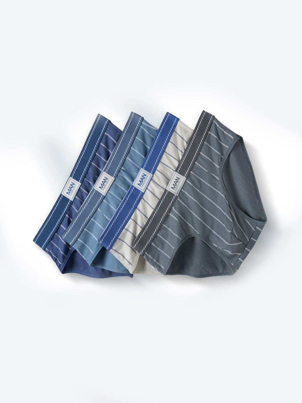 3 Pack Men's Classic Striped Briefs